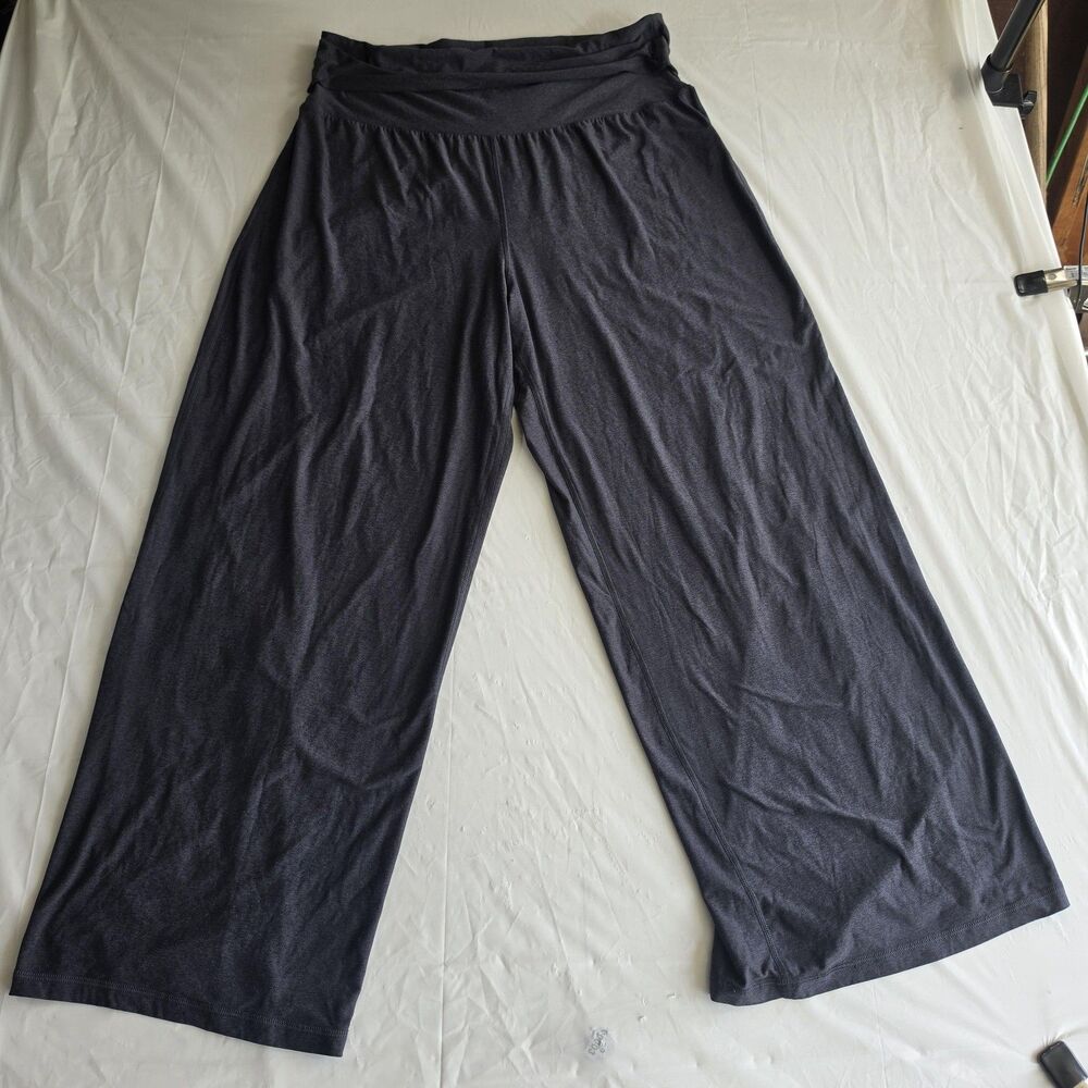 Old Navy Pants Womens XL Gray Cloudmotion Go-Dry Wide Leg Active Sweatpants